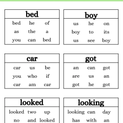 Read And Circle The Same Words For 5th Grade Worksheet