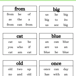 Read And Circle The Same Words For Grade 2 Worksheet