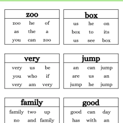 Read And Circle The Same Words For Grade 4 Worksheet