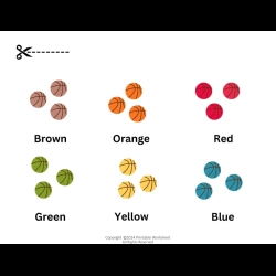 Color Matching Games For 4th Grade Worksheet
