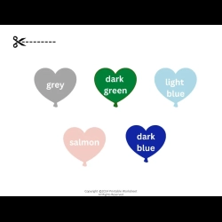 Color Matching Games Pdf Free Worksheet