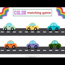 Color Matching Games Worksheet