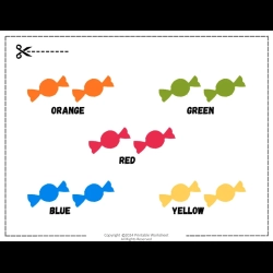 Color Matching Worksheet For 4th Grade