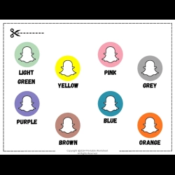 Color Matching Worksheet For Kids