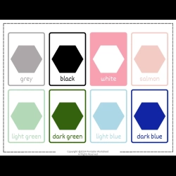 Color Matching Worksheet Printables