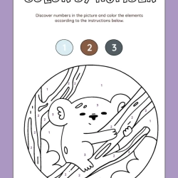 Color By Number Download Worksheet