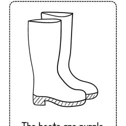 Color Word Coloring Sheet For Grade 4 Worksheet