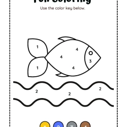 Coloring By Code Pdf Free Worksheet