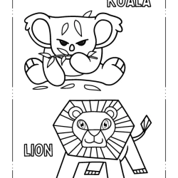 Kids Coloring Pages 084 Worksheet