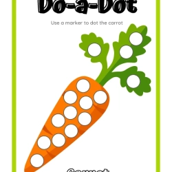 Do A Dot Markers For Grade 1 Worksheet