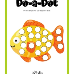 Do A Dot Markers For Toddlers Worksheet