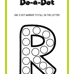 Do A Dot Markers Grade 2 Printable Worksheet