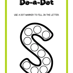 Do A Dot Markers Grade 3 Printable Worksheet
