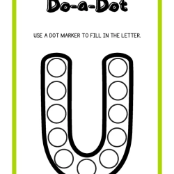 Do A Dot Markers Grade 5 Printable Worksheet