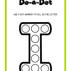 Do A Dot Markers Kindergarten Worksheet