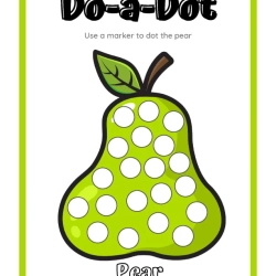 Do A Dot Markers Pdf Free Worksheet