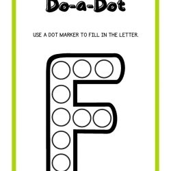 Do A Dot Markers Printable Download Worksheet