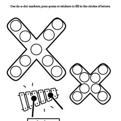 Do A Dot Worksheet Easy