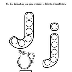 Do A Dot Worksheet For 1st Grade