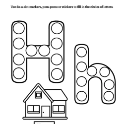 Do A Dot Worksheet For Kids