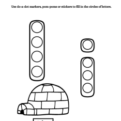Do A Dot Worksheet For Kindergarten
