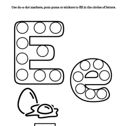Do A Dot Worksheet Free Downloads