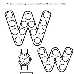 Do A Dot Worksheet Fun