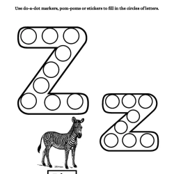 Do A Dot Worksheet Preschool