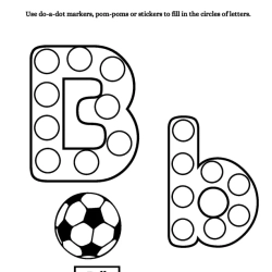 Do A Dot Worksheet Printables