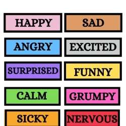 Emotions Activity For Boy For 1st Grade Worksheet