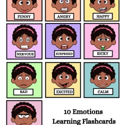 Emotions Activity For Girls For 1st Grade Worksheet