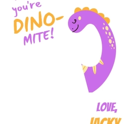 Father Day Dinosaur Pun Printable Worksheet