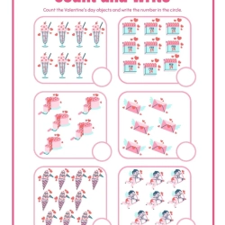 Valentines Day Worksheet For 1st Grade
