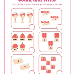 Valentines Day Worksheet For Kids