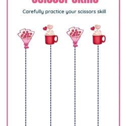 Valentines Day Worksheet Toddlers Worksheets