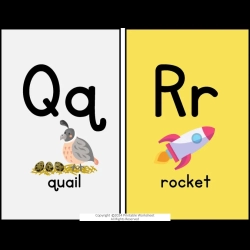 Alphabet Flashcards For Kindergarten Worksheet