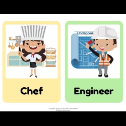 Community Helpers Flashcards Pdf Free Worksheet