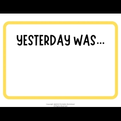 Days Of The Week Flashcards Printable Worksheet