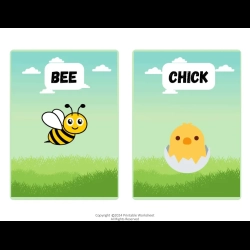 Farm Animals Flashcards Download Worksheet