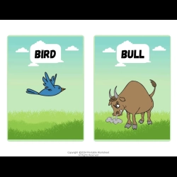 Farm Animals Flashcards Free Download Worksheet