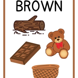 Free Colors Flashcards For Kindergarten Worksheet