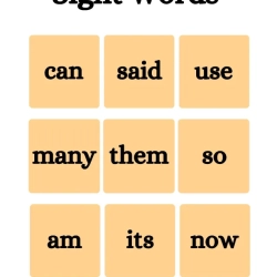 Free Sight Word Flashcards Pdf Free Worksheet
