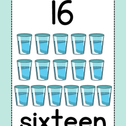 Number Flashcards Worksheet For 4th Grade