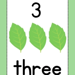 Number Flashcards Worksheet For Free