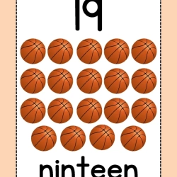 Number Flashcards Worksheet For Grade 5