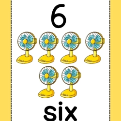 Number Flashcards Worksheet Pdf File