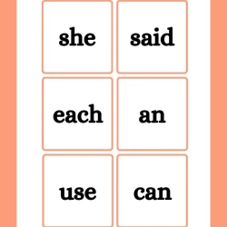 Printable Sight Word Flashcards 079 Worksheet