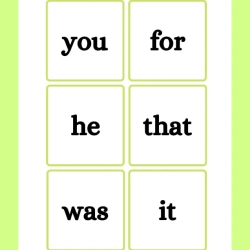Printable Sight Word Flashcards 6th Grade Free Worksheets