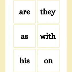Printable Sight Word Flashcards Kids Free Worksheets