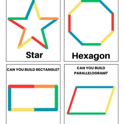 Popsicle Sticks Activity Game Printable Worksheet